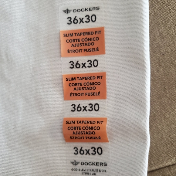 NEW Dockers Slim Fit Performance Khaki Pants - Picture 8 of 8